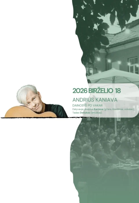 Pirkt biļetes „Artistai” gyvai | Andrius Kaniava Vilnius, Artistai Jūnijs 18
