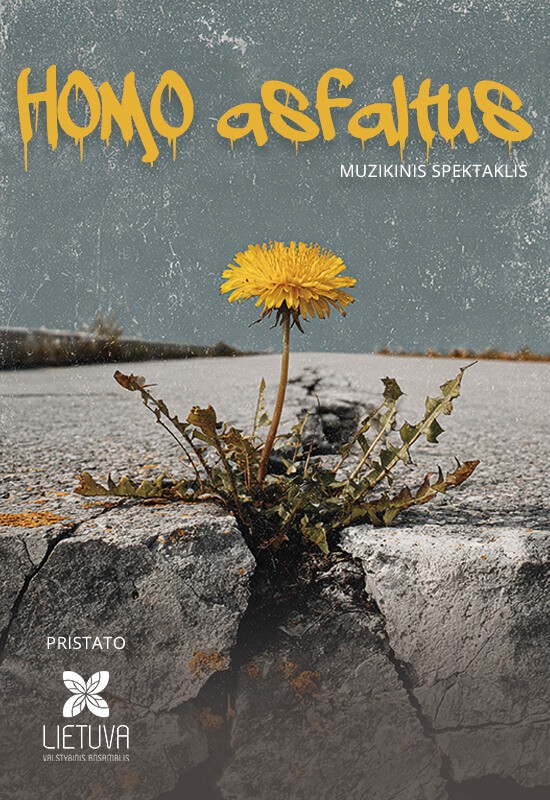 Pirkti bilietus (Anykščiai) Muzikinis spektaklis HOMO ASFALTUS Anykščiai, Anykščių kultūros centras Balandis 17