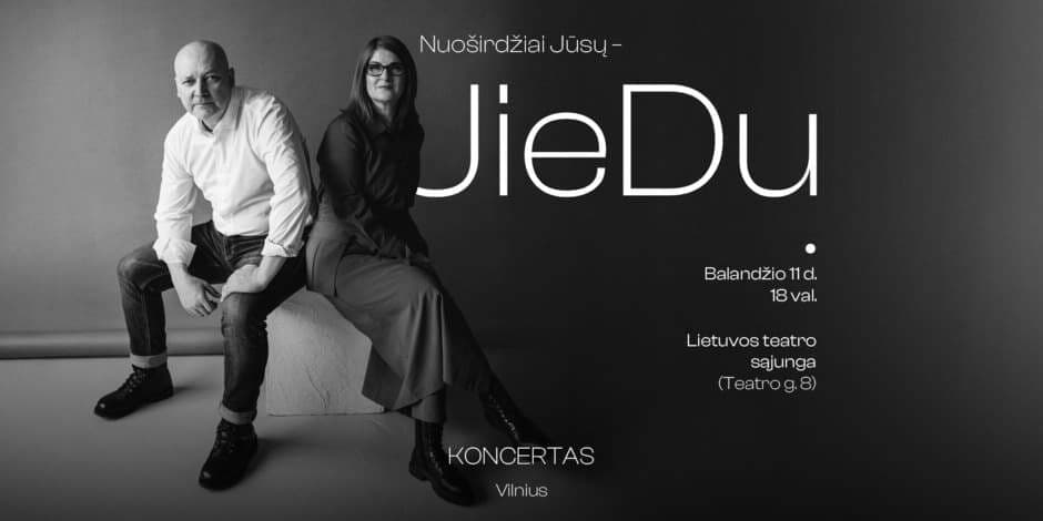 Pirkti bilietus JieDu | Vilnius, Lietuvos teatro sąjunga 04.11 Vilnius, Lietuvos teatro sąjunga Balandis 11