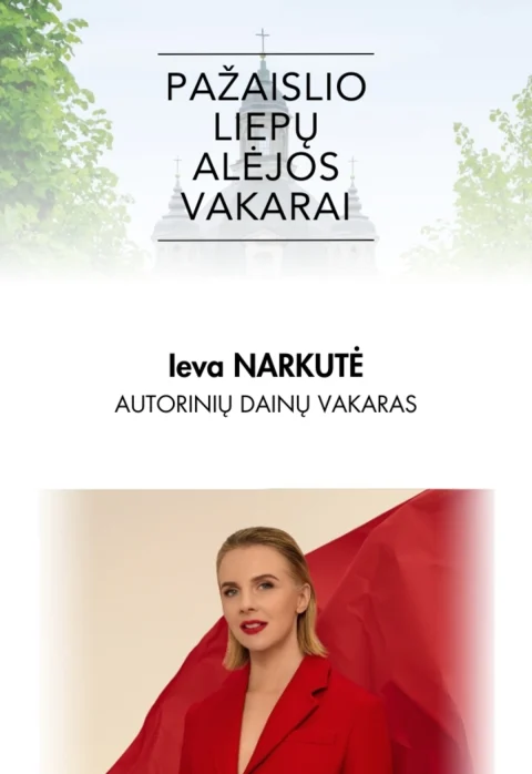 Pirkti bilietus Pažaislio liepų alėjos vakarai | Ieva Narkutė ir gyvo garso grupė Kaunas, Pažaislio vienuolynas Liepa 01