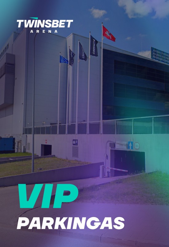 Pirkti bilietus VIP PARKINGAS | TWINSBET ARENA (DINAMIKA) Vilnius, Twinsbet Arena Kovas 20
