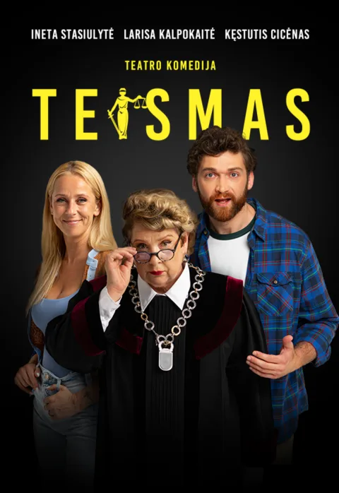 Pirkti bilietus PREMJERA! Spektaklis TEISMAS Panevėžys, Panevėžio muzikinis teatras Balandis 16
