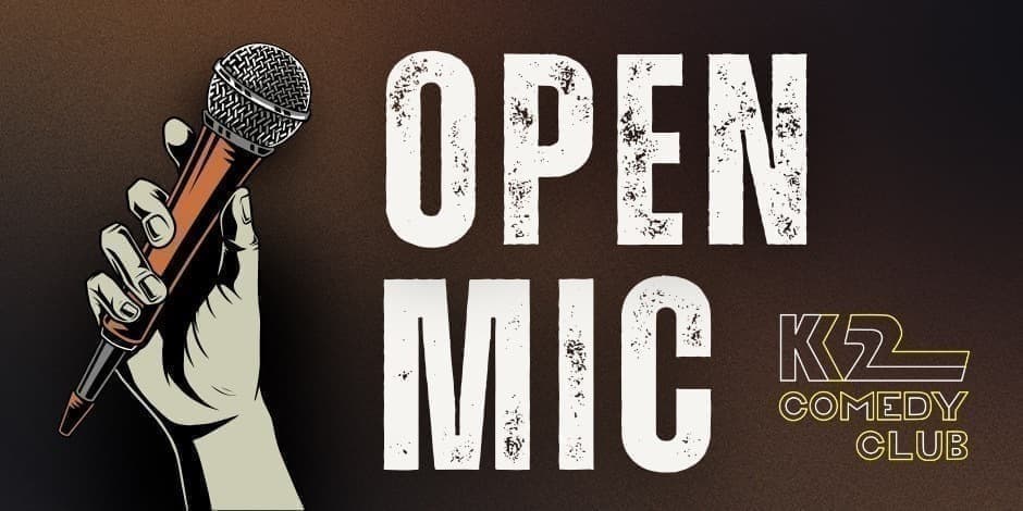 Pirkti bilietus K2 Comedy - Atviras Mikrofonas (03.22 Sekmadienis) Vilnius, K2 Comedy Club Kovas 22