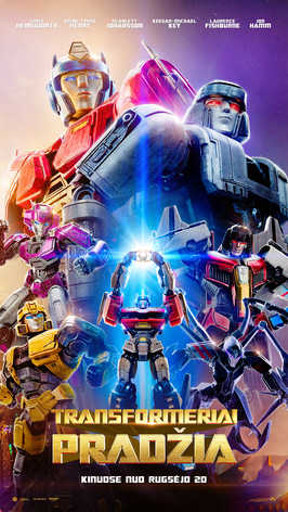 Pirkti bilietus Transformeriai. Pradžia (Transformers One) Vilnius, MULTIKINO Ozas Spalis 09