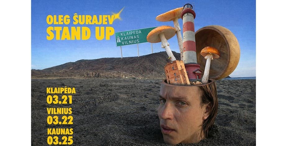 Buy tickets OLEG SURAJEV: MINI TURAS 2026 (KAUNAS) Kaunas, Kauno kamerinis teatras March 25