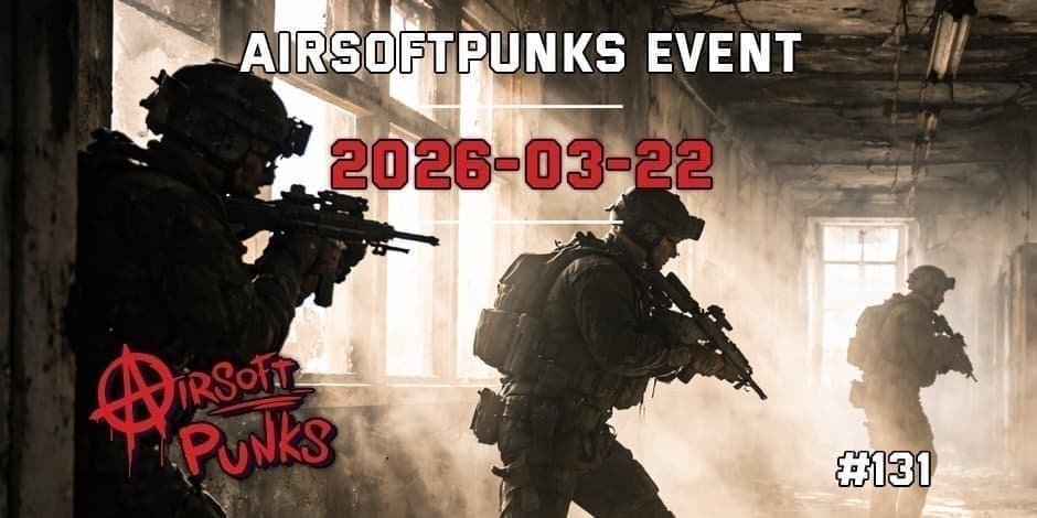 Pirkti bilietus AirsoftPunks Event #131 Vilnius, Airsoft Punks Kovas 22