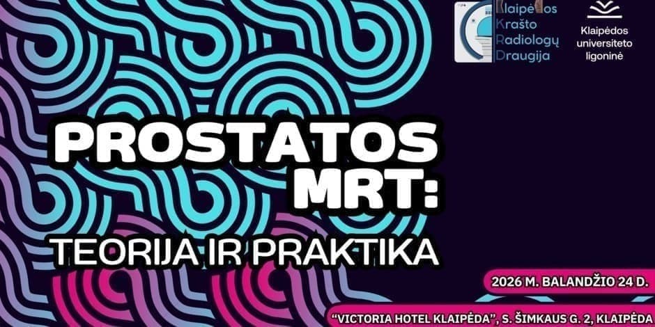 Купить билеты Prostatos MRT: teorija ir praktika Klaipėda, Victoria Hotel Klaipėda Апрель 24