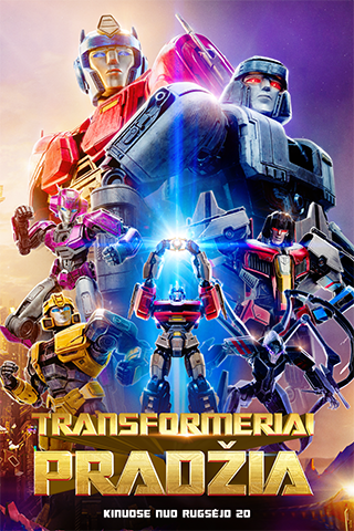 Pirkt biļetes Transformeriai. Pradžia (dubliuotas) Vilnius, Forum Cinemas Vingis Oktobris 12