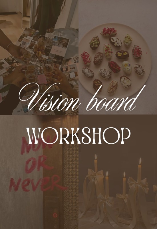 Pirkt biļetes Vision board dirbtuvės Kaunas, Industrinis verslo centras Drobės fabrikas Marts 17