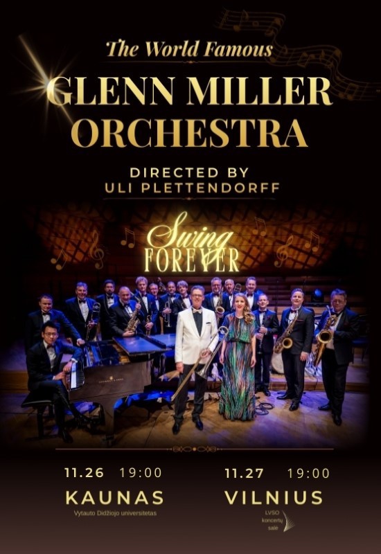 Buy tickets Glenn Miller Orchestra directed by Uli Plettendorff | Vilnius Vilnius, LVSO koncertų salė November 27