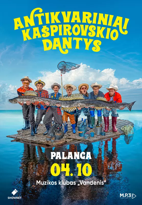 Pirkti bilietus Antikvariniai Kašpirovskio dantys ☆ Palanga Palanga, Muzikos klubas Vandenis Balandis 10
