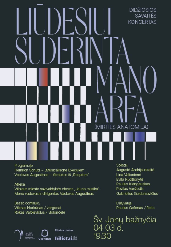 Pirkti bilietus Didžiosios savaitės koncertas 