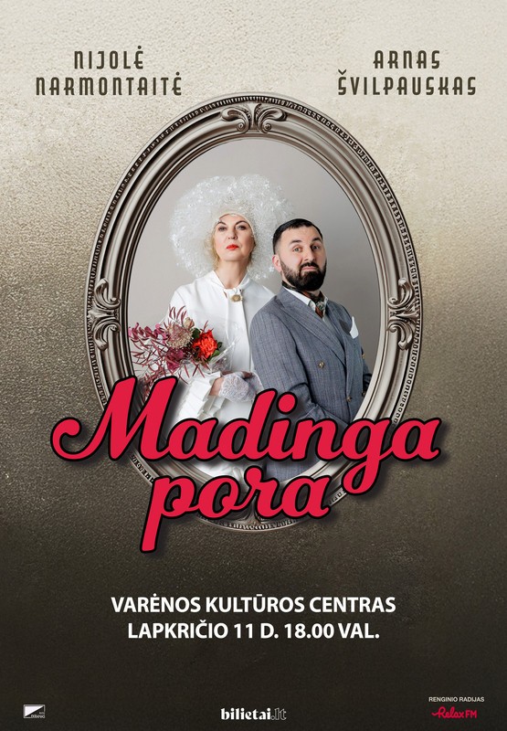 Pirkti bilietus NIJOLĖ NARMONTAITĖ IR ARNAS ŠVILPAUSKAS 