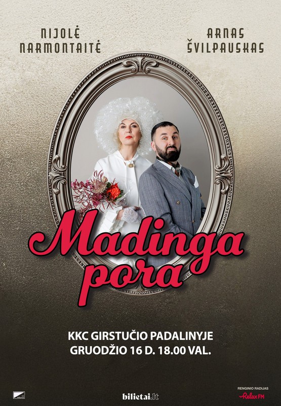 Pirkti bilietus NIJOLĖ NARMONTAITĖ IR ARNAS ŠVILPAUSKAS 