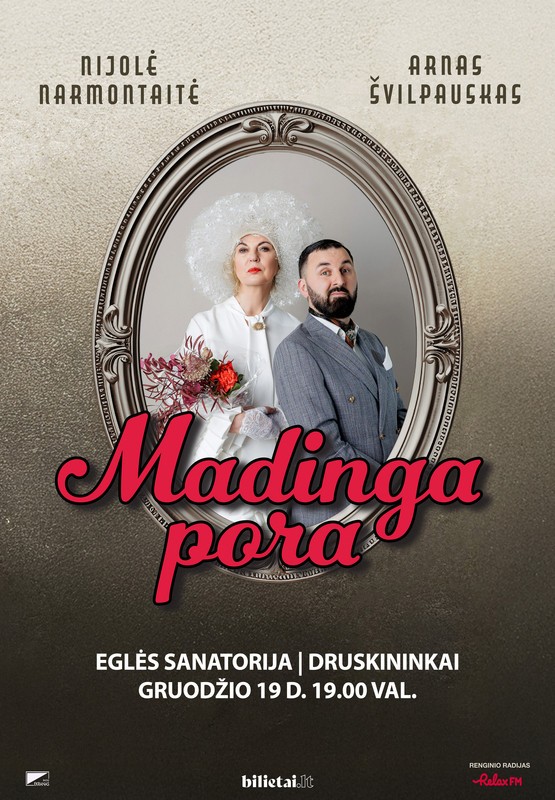 Buy tickets NIJOLĖ NARMONTAITĖ IR ARNAS ŠVILPAUSKAS 