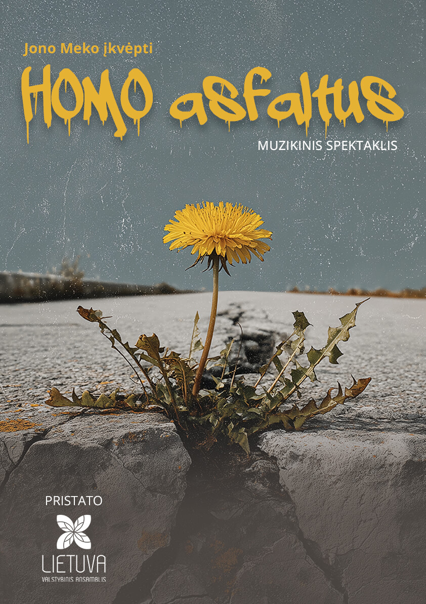 Buy tickets Muzikinis spektaklis „Homo asfaltus” Anykščiai, Anykščių kultūros centras April 17