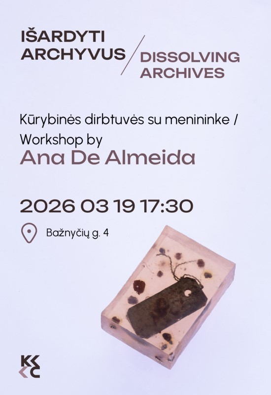 Pirkt biļetes KŪRYBINĖS DIRBTUVĖS 