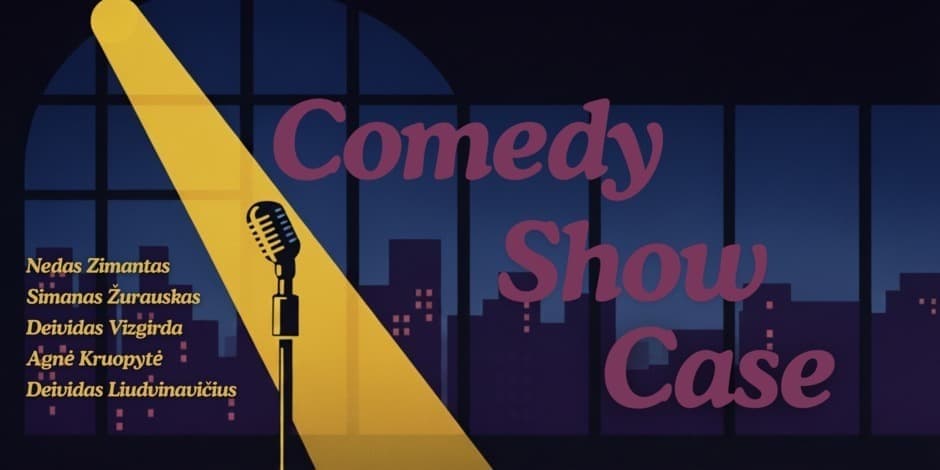 Купить билеты Comedy Showcase Kaunas, Erdvė Апрель 03