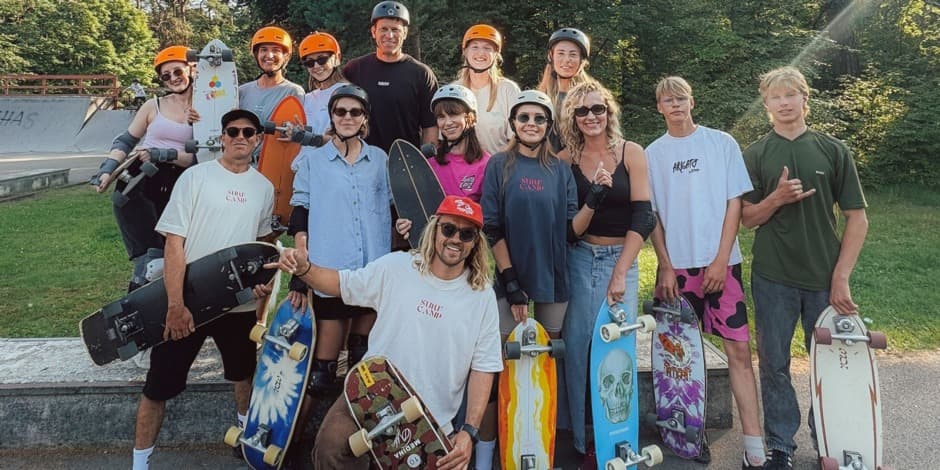 Pirkti bilietus Surf Skate Camp - Liepos 10-12 | Surf Camp XVIII Klaipėda, Surf Camp Hostel Liepa 10