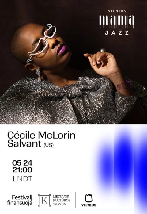 Pirkti bilietus VILNIUS MAMA JAZZ 2026 I Cécile McLorin Salvant (US) Vilnius, Lietuvos nacionalinis dramos teatras Gegužė 24