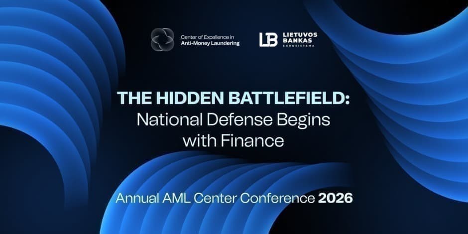 Pirkti bilietus Annual AML Center Conference 2026: The Hidden Battlefield - National Defense Begins with Finance Vilnius, Radisson Blu Hotel Lietuva Gegužė 05