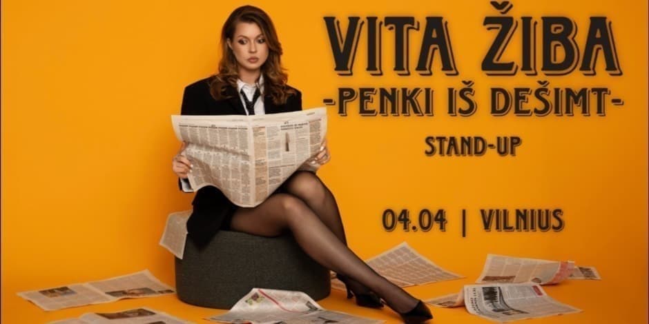 Pirkti bilietus VILNIUS / VITA ŽIBA STAND-UP 