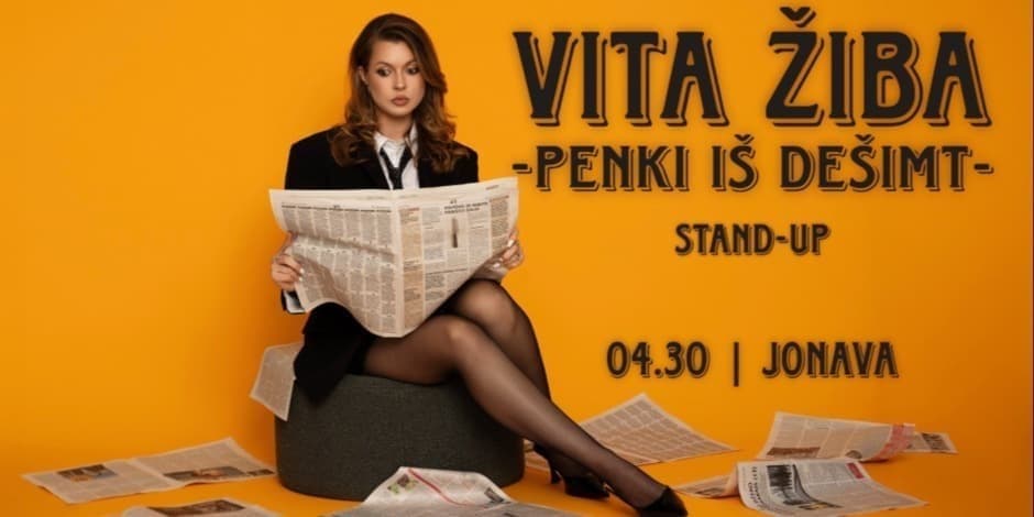 Pirkti bilietus JONAVA / VITA ŽIBA STAND-UP 