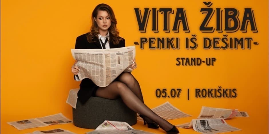 Pirkti bilietus ROKIŠKIS / VITA ŽIBA STAND-UP 