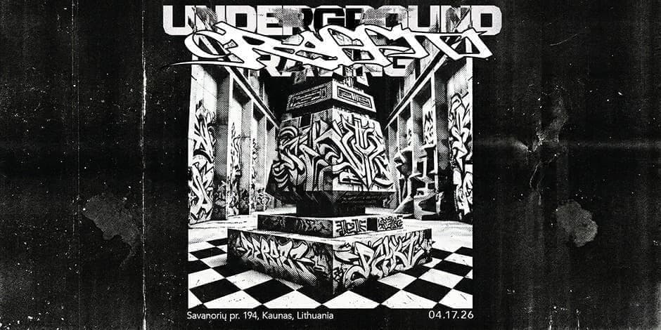 Pirkti bilietus RAVING @ GRAFFITI UNDERGROUND Kaunas, Runas Lounge Balandis 17