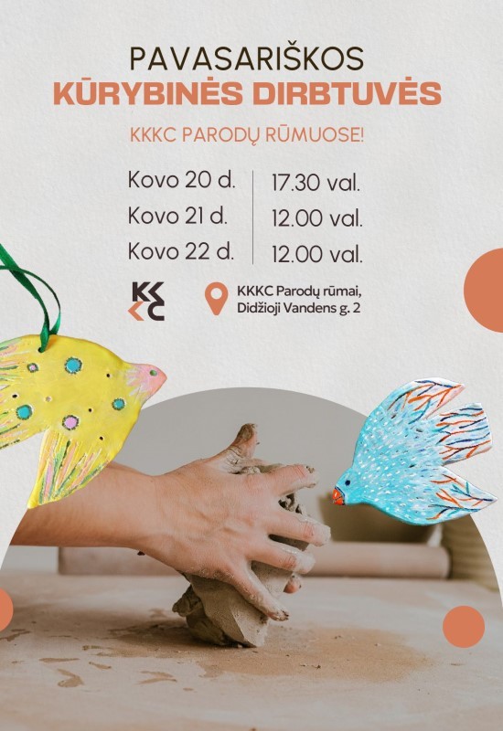 Pirkti bilietus Kūrybinės dirbtuvės šeimoms 