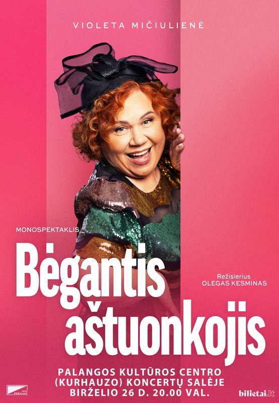 Buy tickets PREMJERA! Monospektaklis 