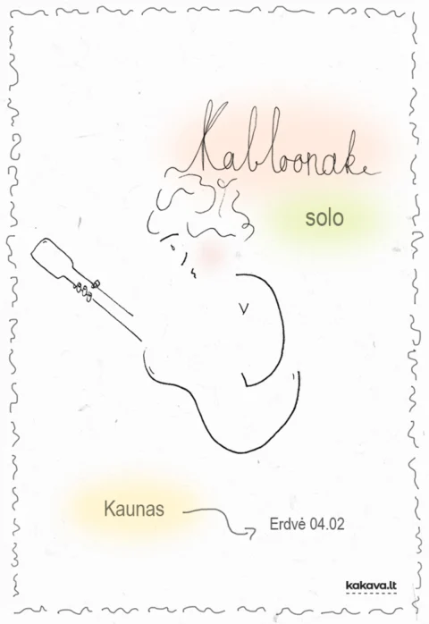 Pirkti bilietus Kabloonak, Barbora Matuzaitė - akustiškai - Kaunas Kaunas, Erdvė Balandis 02
