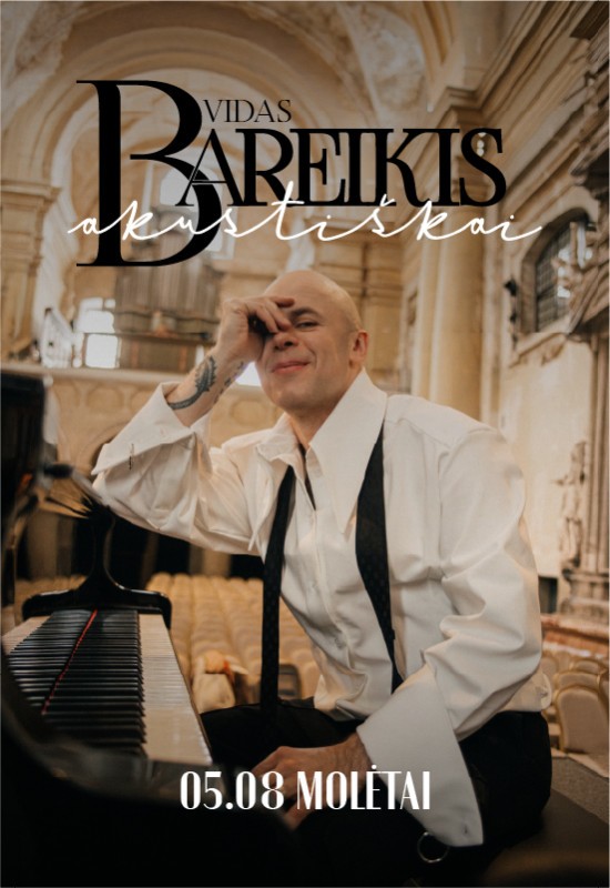 Pirkti bilietus Vidas Bareikis. Akustiškai | Molėtai Čiulėnų seniūnija, Lietuvos Etnokosmologijos muziejus Gegužė 08