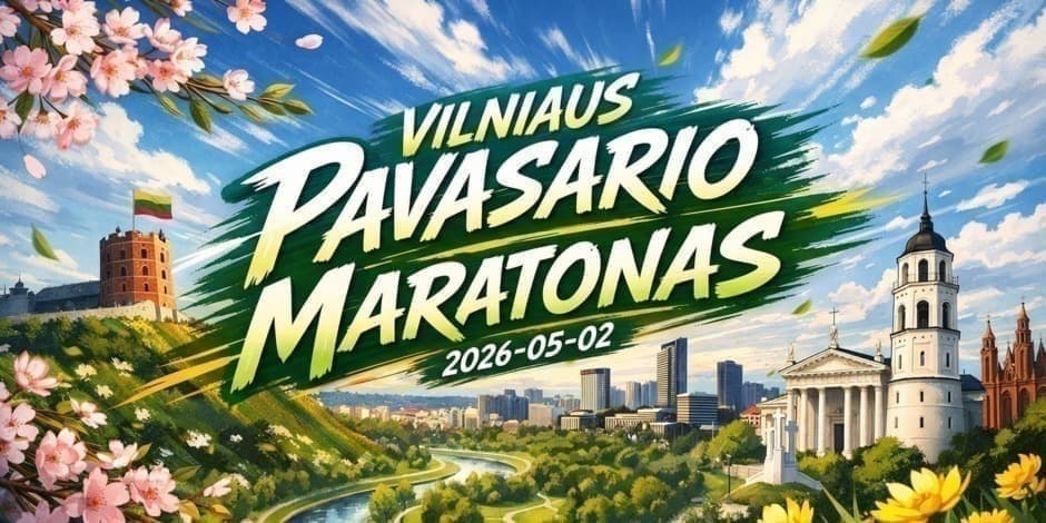 Pirkti bilietus PAVASARIO MARATONAS Vilnius, Vingio parkas Gegužė 02