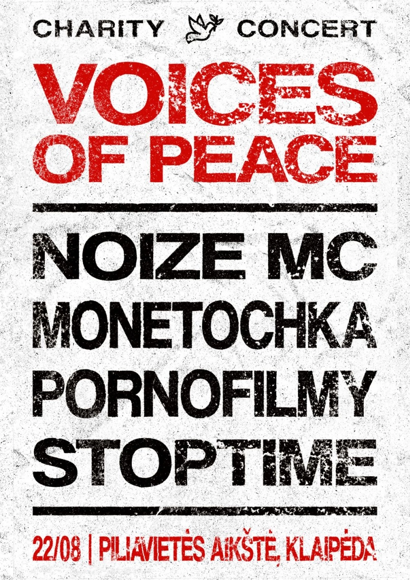 Купить билеты Voices of Peace | Labdarības koncerts Klaipėda, Klaipēdas pils laukums Август 22