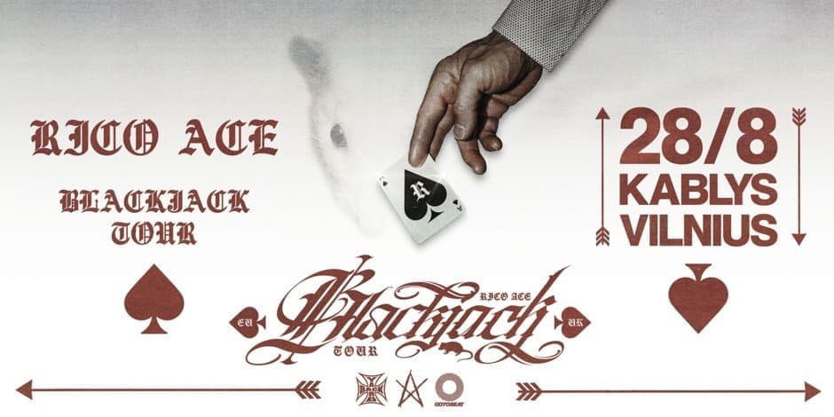 Pirkti bilietus Backyard Presents: Rico Ace Vilnius, Gallery 1986 Rugpjūtis 28