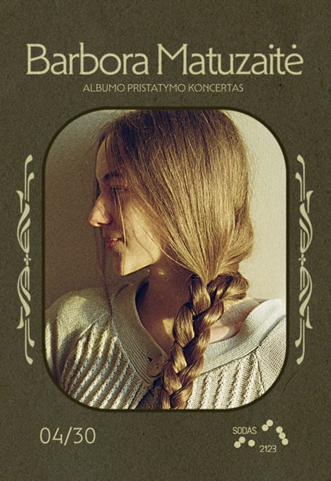Pirkti bilietus Barboros Matuzaitės albumo „Circles in the Wind“ pristatymas Vilnius, SODAS2123 Balandis 30