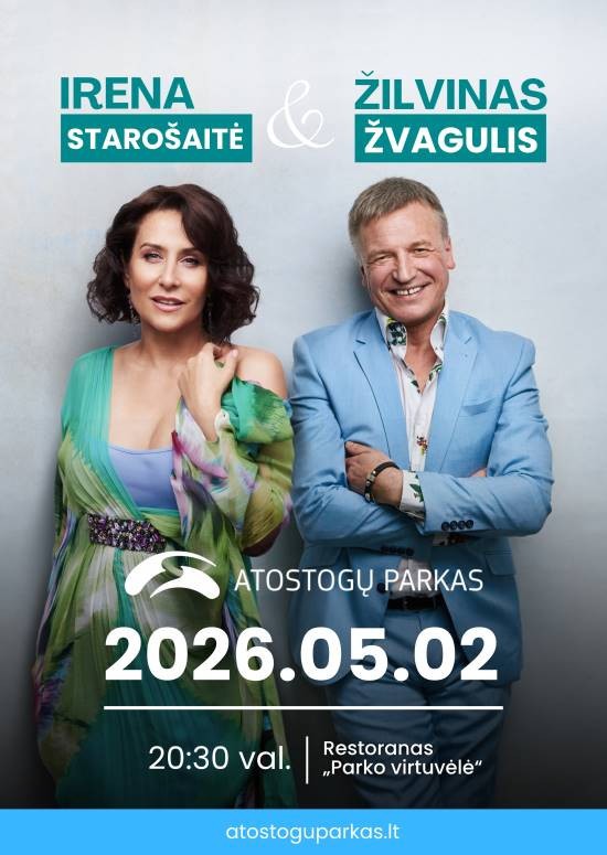 Pirkti bilietus Irenos Starošaitės ir Žilvino Žvagulio Motinos dienos koncertas Žibininkų seniūnija, Atostogų parkas Gegužė 02