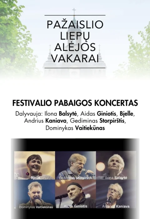Pirkti bilietus Pažaislio liepų alėjos vakarai | festivalio pabaigos koncertas Kaunas, Pažaislio vienuolynas Rugsėjis 02