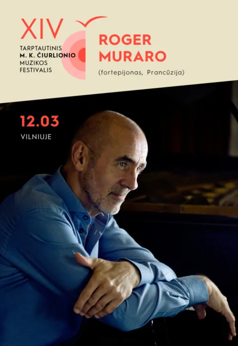 Pirkti bilietus MKČ26: Festivalio uždarymas | Roger Muraro skambina Messiaeno „Paukščių katalogą” Vilnius, Lietuvos nacionalinė filharmonija Gruodis 03