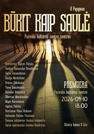 Купить билеты Pasvalio kultūros centro teatras 