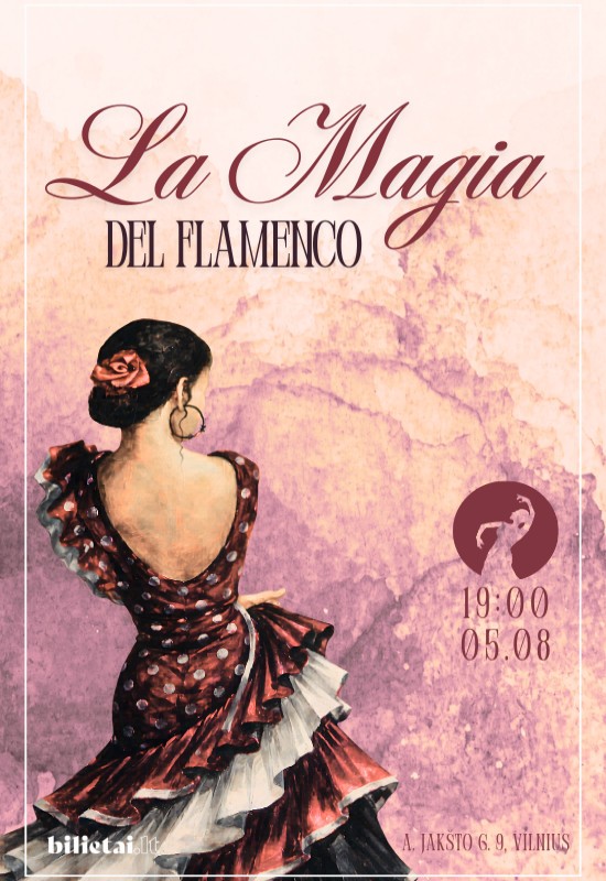 Pirkti bilietus La magia del flamenco Vilnius, Flamenko klubas TIENTOS Gegužė 08