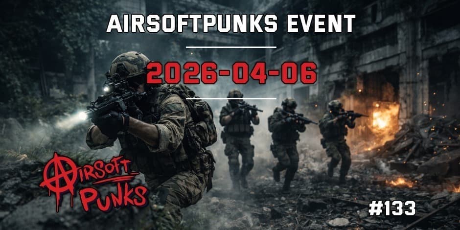 Pirkti bilietus AirsoftPunks Event #133 Vilnius, Airsoft Punks Balandis 06