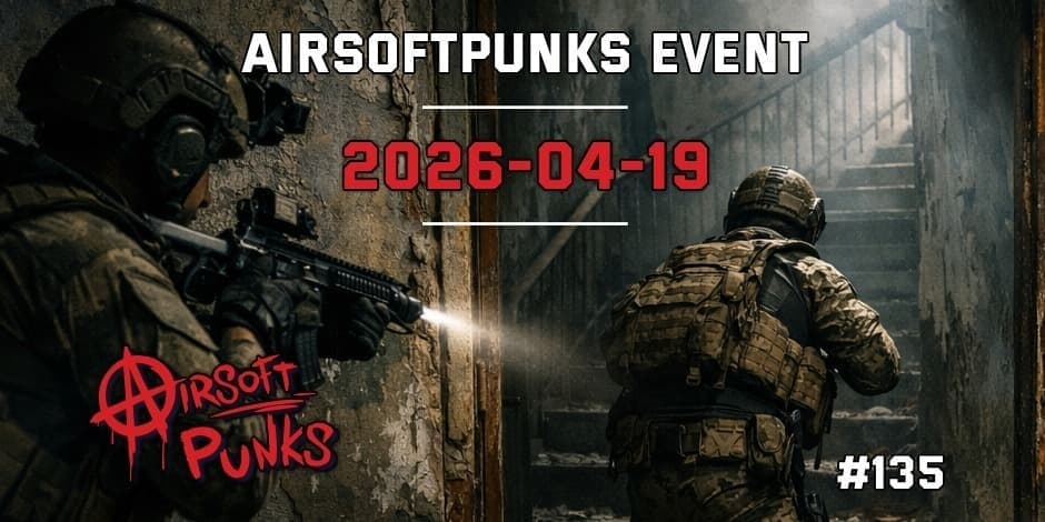 Pirkti bilietus AirsoftPunks Event #135 Vilnius, Airsoft Punks Balandis 19