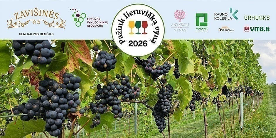 Pirkti bilietus Pažink lietuvišką vyną 2026 Kaunas, Monte Pacis Balandis 26