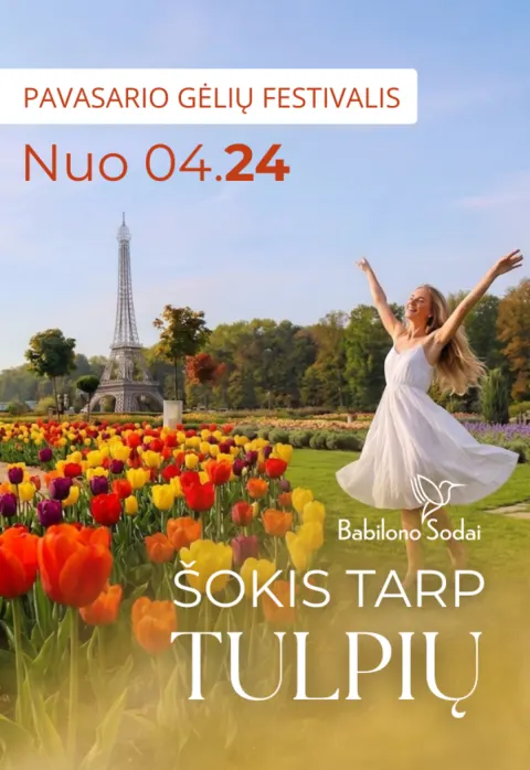 Buy tickets Babilono sodai – miniatiūrų ir gėlių parkas netoli Palangos ir Klaipėdos Klaipėdos raj., Miniatiūrų ir botanikos parkas Babilono sodai June 19 - October 31