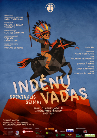 Pirkti bilietus PREMJERA | Spektaklis šeimai „Indėnų vadas“ Tauragė, Tauragės kultūros rūmai Gegužė 06