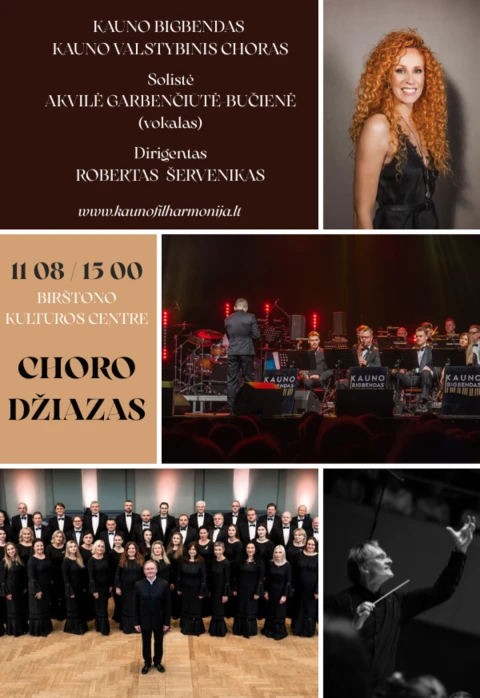 Buy tickets CHORO DŽIAZAS Birštonas, Birštono kultūros centras November 08