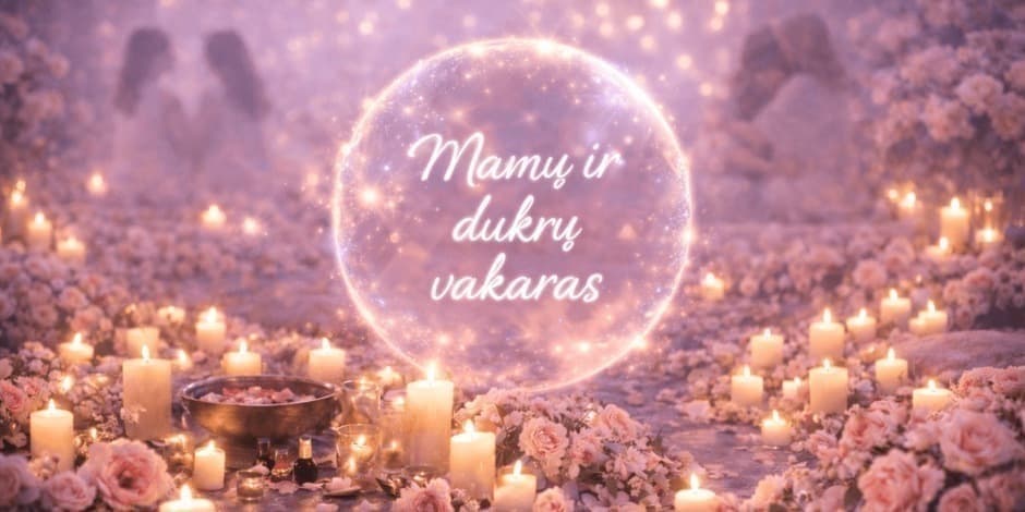 Pirkti bilietus Meditacinis grožio vakaras mamoms ir dukroms (papildomas) Kaunas, aromáma Balandis 25