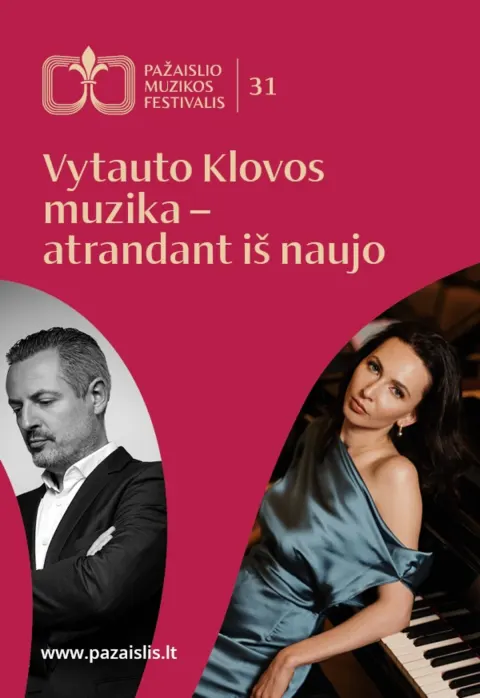 Pirkti bilietus VYTAUTO KLOVOS MUZIKA – ATRANDANT IŠ NAUJO Kauno raj., Zapyškio paminklinė Šv. Jono Krikštytojo bažnyčia Rugpjūtis 01